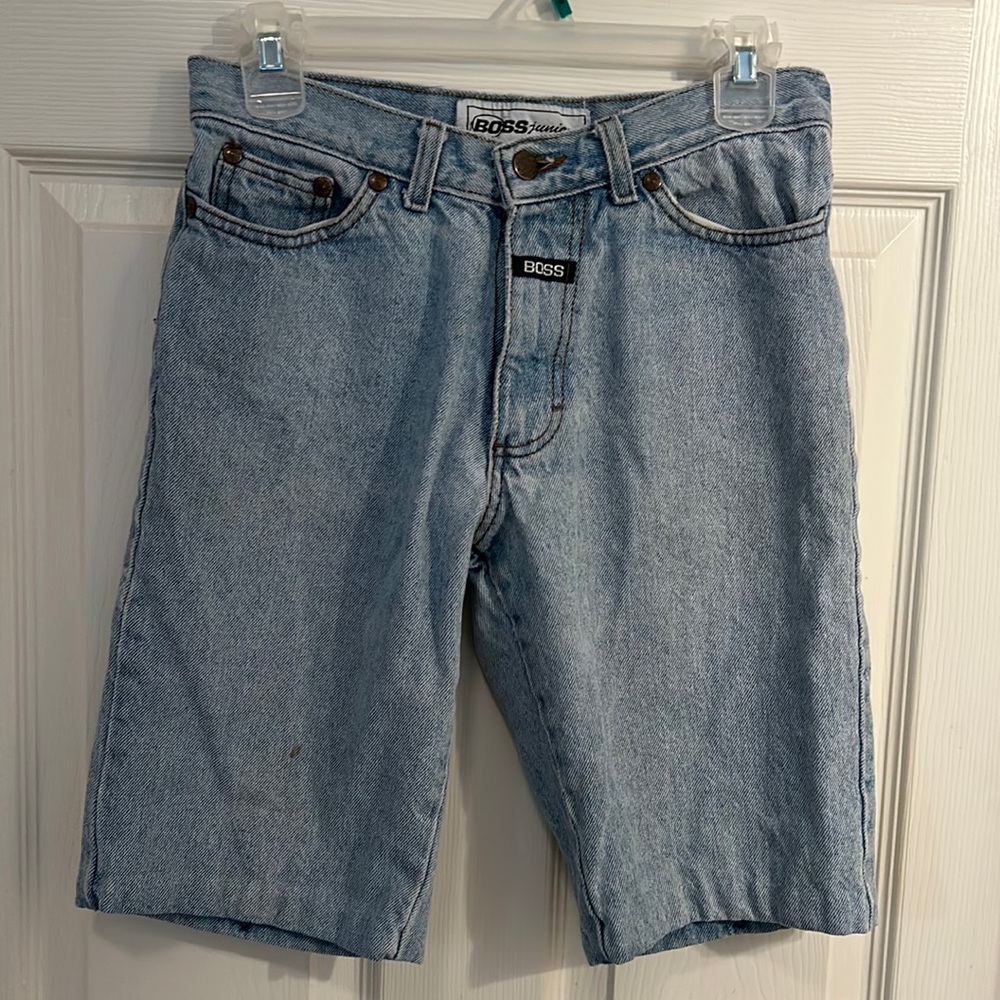 Vintage BOSS Juniors by I.G. Design Denim Shorts 5/6 Causal‎ Thick Blue
